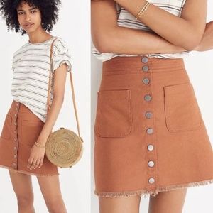 Madewell mini skirt Sz 0
